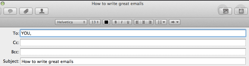 writing a great email