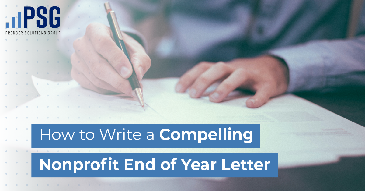 nonprofit end of year letter