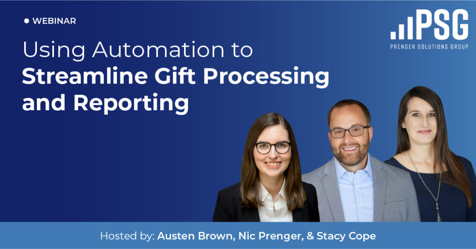 Everything You Need to Know about Nonprofit Gift Processing - Prenger ...