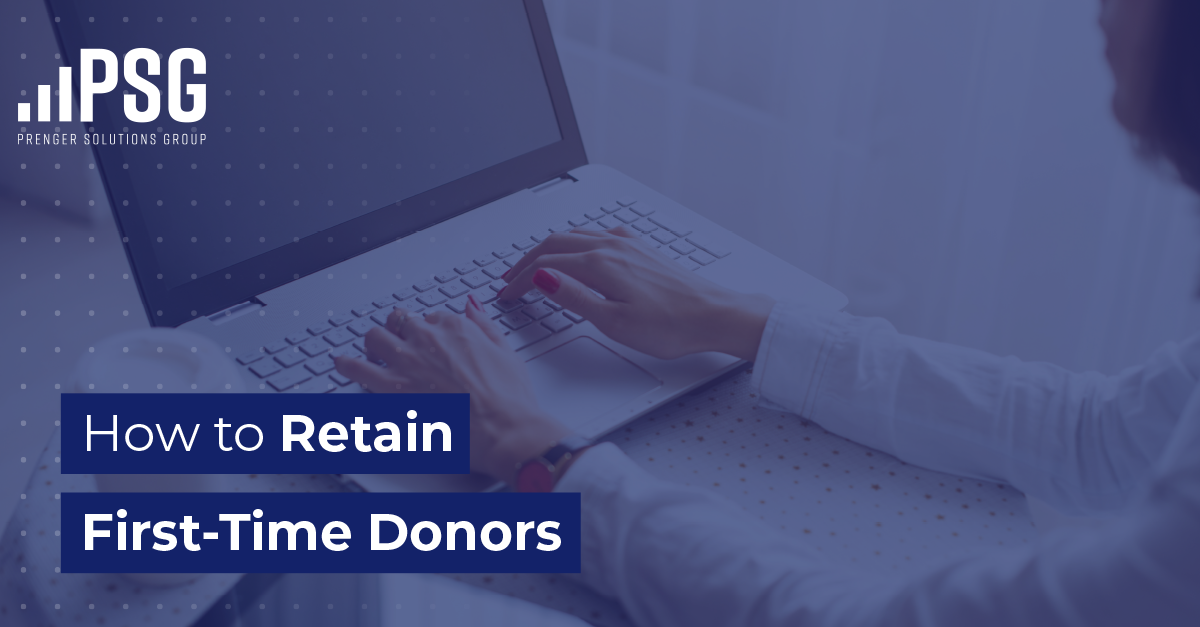 retain first time donors