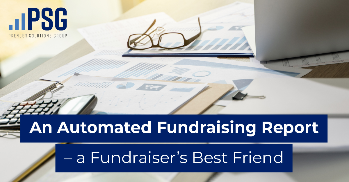 how to create automated fundraising reports